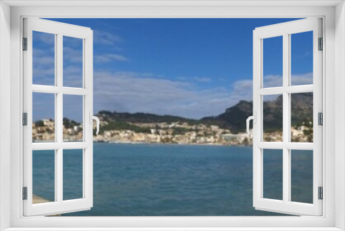 Fototapeta Naklejka Na Ścianę Okno 3D - Panorama, Port de Soller