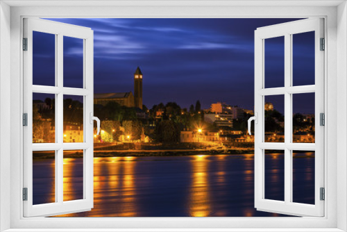 Blois panorama across Loire RIver