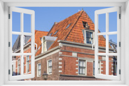 Fototapeta Naklejka Na Ścianę Okno 3D - Historical house in the center of Hoorn