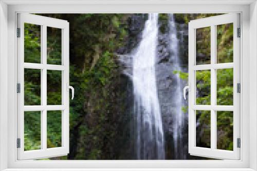 Fototapeta Naklejka Na Ścianę Okno 3D - 抱返り渓谷　回願の滝