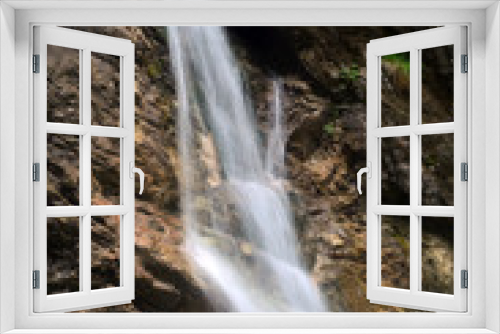 Fototapeta Naklejka Na Ścianę Okno 3D - wodospad