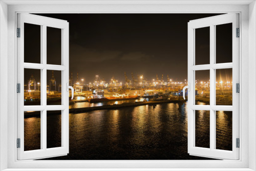 Fototapeta Naklejka Na Ścianę Okno 3D - Port of Haifa