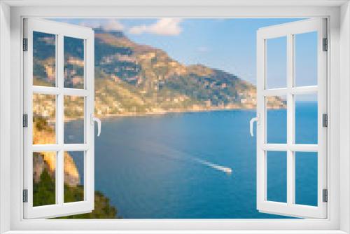 Fototapeta Naklejka Na Ścianę Okno 3D - Famous Amalfi coast, Italy