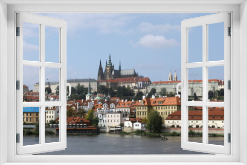Fototapeta Naklejka Na Ścianę Okno 3D - Prague