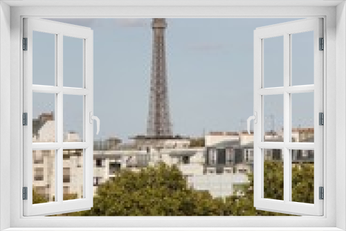 Fototapeta Naklejka Na Ścianę Okno 3D - Tour Eiffel à Paris