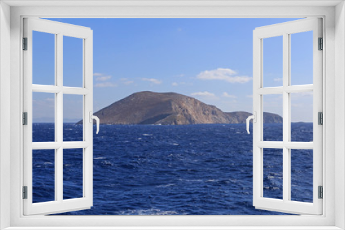 Fototapeta Naklejka Na Ścianę Okno 3D - landscape with Serifopoula island in the Greece