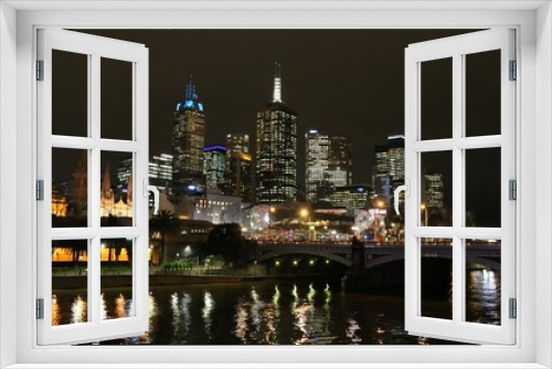 Fototapeta Naklejka Na Ścianę Okno 3D - Melbourne, Australia