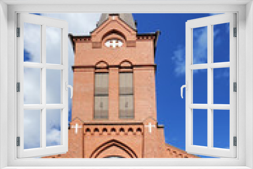Fototapeta Naklejka Na Ścianę Okno 3D - Church in Nurmes, Finland