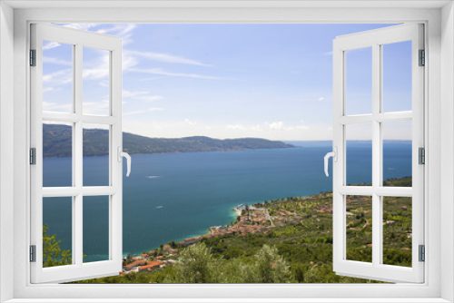 Fototapeta Naklejka Na Ścianę Okno 3D - Озеро Гарда. Италия