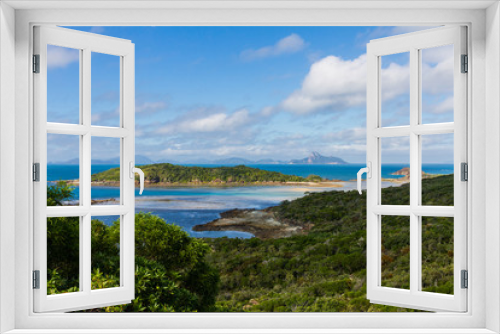 Fototapeta Naklejka Na Ścianę Okno 3D - Beautiful Landscape in the Whitsunday Islands in Australia