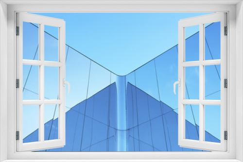 Fototapeta Naklejka Na Ścianę Okno 3D - Building Abstract