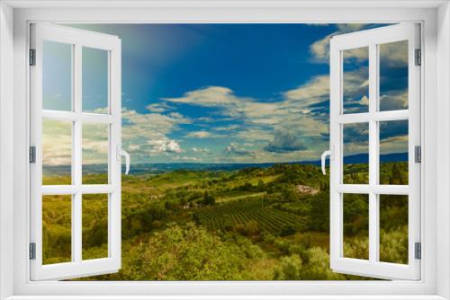 Fototapeta Naklejka Na Ścianę Okno 3D - Chianti