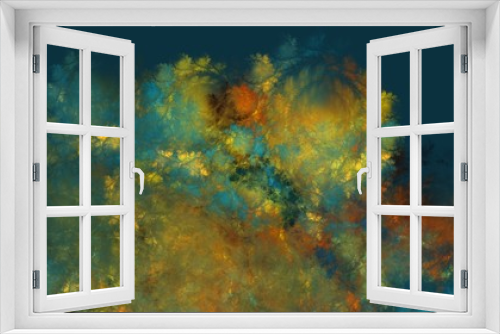 Fototapeta Naklejka Na Ścianę Okno 3D - Dunkler abstrakter Hintergrund