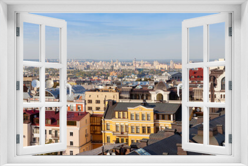 Fototapeta Naklejka Na Ścianę Okno 3D - Panoramic view of Kiev city, Ukaine