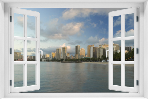 Waikiki beach view