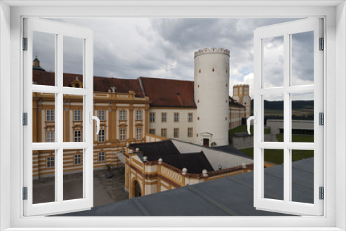 Fototapeta Naklejka Na Ścianę Okno 3D - Мёльк. Монастырь. Башни