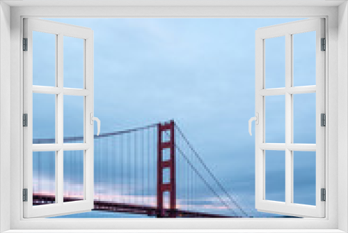 Fototapeta Naklejka Na Ścianę Okno 3D - Dawn in San Francisco