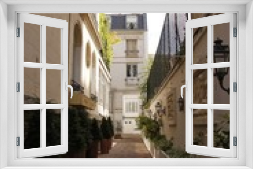 Fototapeta Naklejka Na Ścianę Okno 3D - Ruelle à Paris