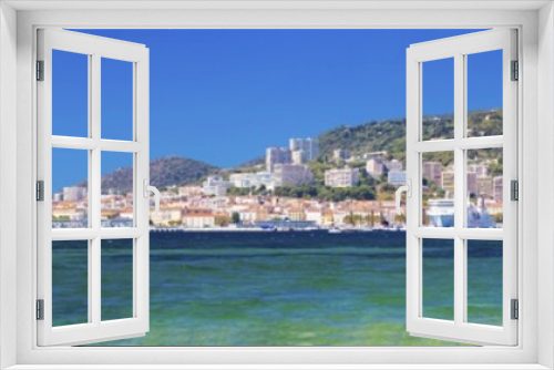 Fototapeta Naklejka Na Ścianę Okno 3D - Panorama view of Ajaccio city, Corsica, France