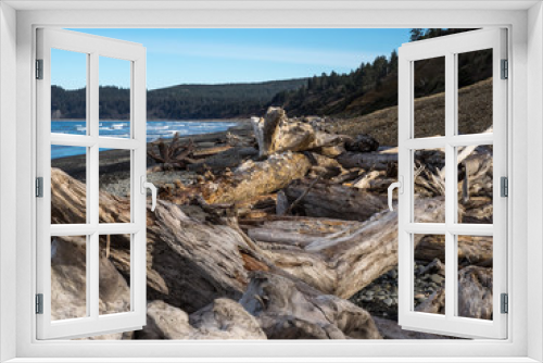 Fototapeta Naklejka Na Ścianę Okno 3D - Washington Coast & Ocean