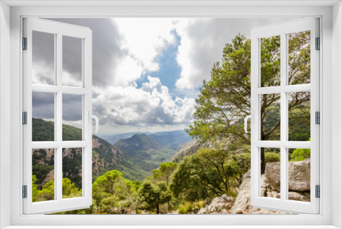 Fototapeta Naklejka Na Ścianę Okno 3D - Beautiful view of Sierra de Tramuntana, Mallorca, Spain