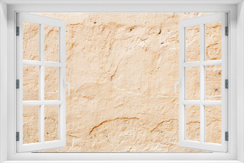 Fototapeta Naklejka Na Ścianę Okno 3D - white concrete wall texture