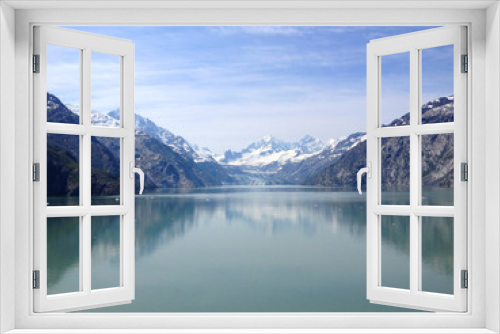 Fototapeta Naklejka Na Ścianę Okno 3D - Scene from Glacier Bay, Alaska