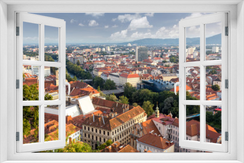 Fototapeta Naklejka Na Ścianę Okno 3D - GRAZ IN AUSTRIA