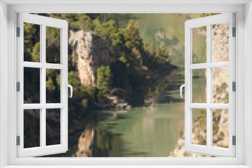 Fototapeta Naklejka Na Ścianę Okno 3D - jucar canyon