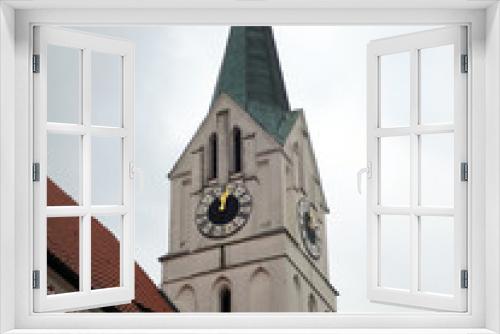 Fototapeta Naklejka Na Ścianę Okno 3D - Sankt Nikolaus-Kirche Landshut