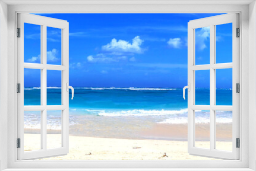 Fototapeta Naklejka Na Ścianę Okno 3D - long beach paradise