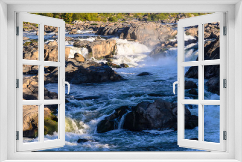 Fototapeta Naklejka Na Ścianę Okno 3D - Great Falls Park