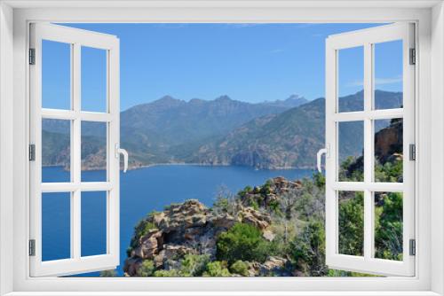 Fototapeta Naklejka Na Ścianę Okno 3D - Calanques de Piana in Corsica