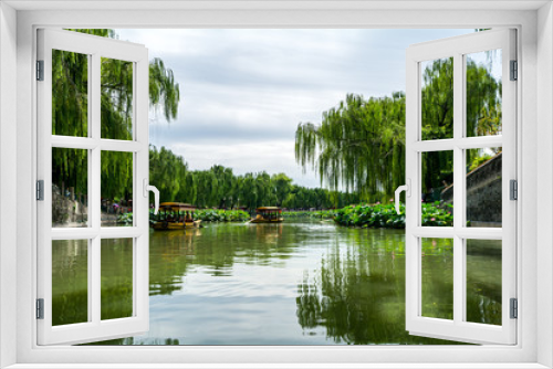 Fototapeta Naklejka Na Ścianę Okno 3D - Beihei Park in Summer in Beijing, China