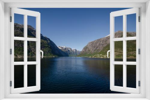Fototapeta Naklejka Na Ścianę Okno 3D - Fjords Cruise trip, norway 
