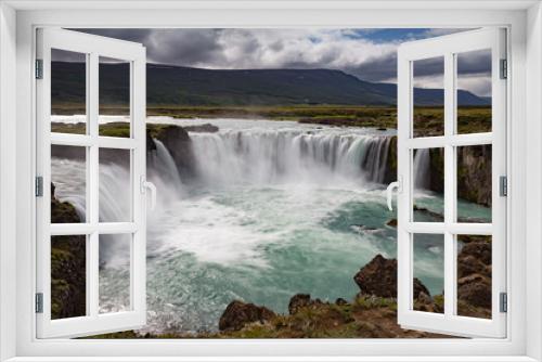 Fototapeta Naklejka Na Ścianę Okno 3D - Godafoss,Islanda