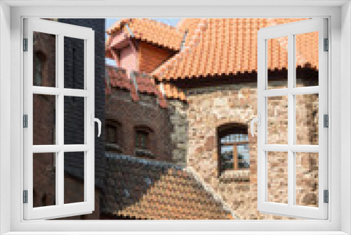 Fototapeta Naklejka Na Ścianę Okno 3D - Wehrturm 