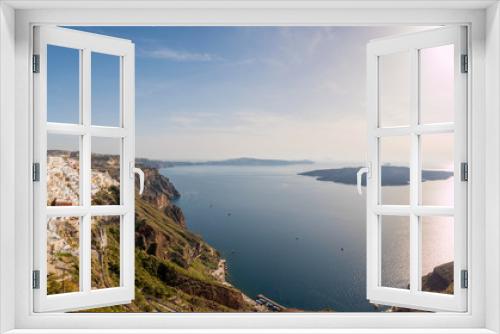 Fototapeta Naklejka Na Ścianę Okno 3D - beautiful view of Santorini island