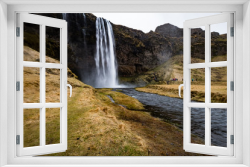 Fototapeta Naklejka Na Ścianę Okno 3D - Waterfall 