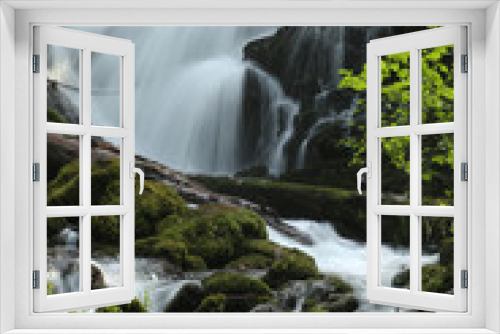 Fototapeta Naklejka Na Ścianę Okno 3D - Pearsony Falls, Oregon