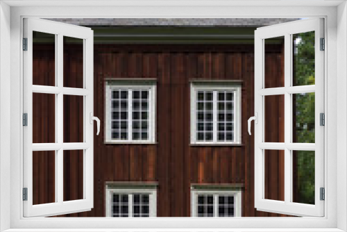 Fototapeta Naklejka Na Ścianę Okno 3D - Altes Bauernhaus in Schweden