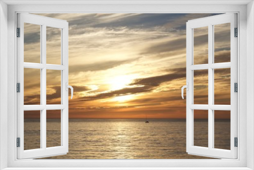 Fototapeta Naklejka Na Ścianę Okno 3D - Sunset at Venice Beach