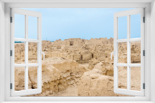 Fototapeta Naklejka Na Ścianę Okno 3D - Jiaohe Ancient Ruins, Turpan, Xinjiang Uyghur Autonomous Region, China