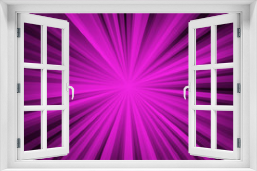 Fototapeta Naklejka Na Ścianę Okno 3D - colored stripes on a light background, abstract illustration pattern. Rays laser purple, pink, black