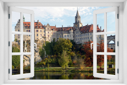 Fototapeta Naklejka Na Ścianę Okno 3D - Hohenzollernschloss Sigmaringen an der Donau