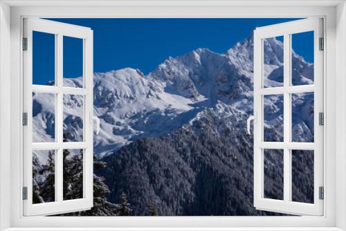 Fototapeta Naklejka Na Ścianę Okno 3D - Massif de Belledonne - Isère.