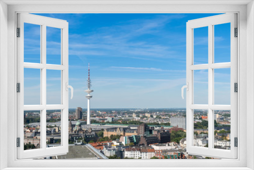 Fototapeta Naklejka Na Ścianę Okno 3D - Hamburg