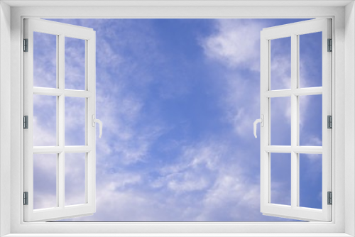 Fototapeta Naklejka Na Ścianę Okno 3D - 青い空,スカイ,雲,秋の空