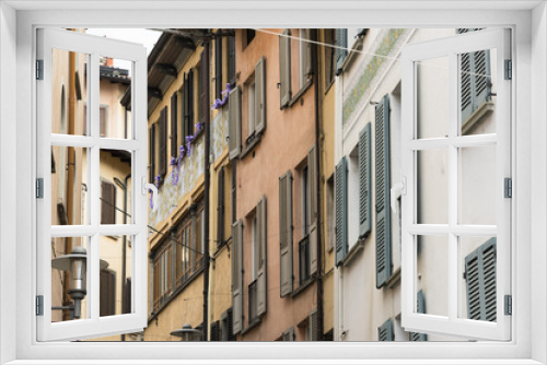Fototapeta Naklejka Na Ścianę Okno 3D - Lovere (Bergamo, Italy), old street