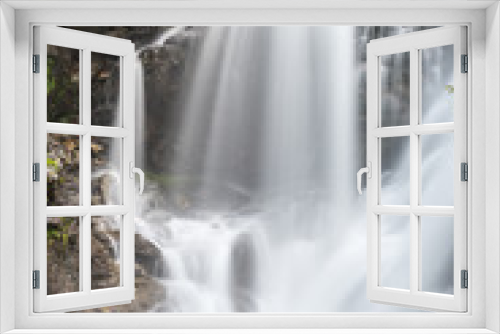 Fototapeta Naklejka Na Ścianę Okno 3D - Wilde Wasser bei Schladming
